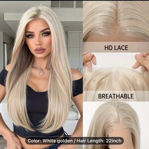 Luxurious Blonde HD Lace Wig